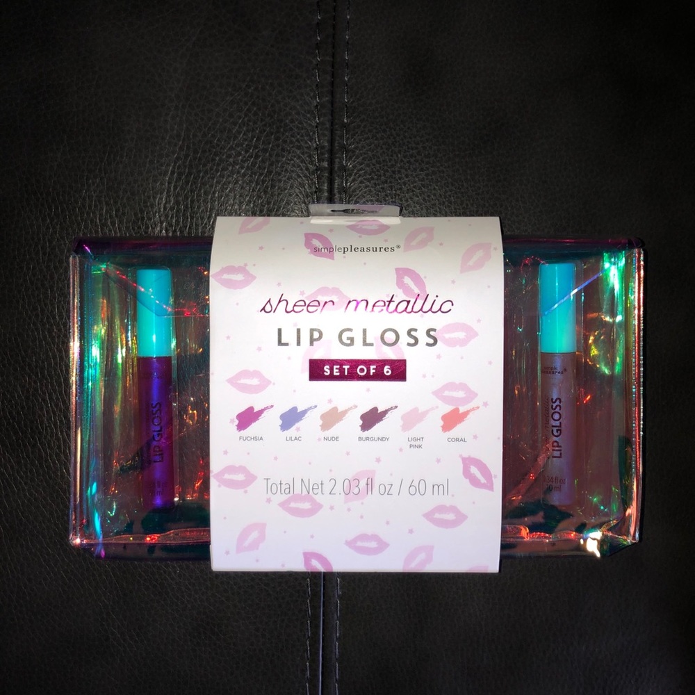 Lip Gloss, sheer metallic